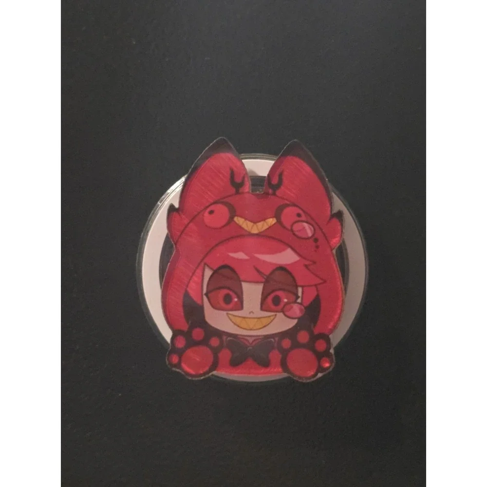 Hazbin Hotel Alastor Phone Support Stand Phone Pop Holder Magnetic Grip Magsafe
